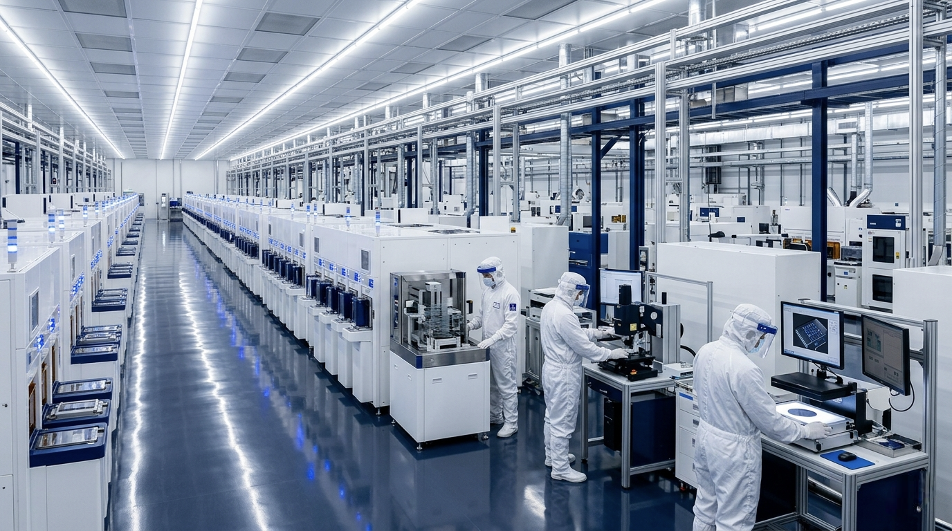 Toll Manufacturing and Bonded Zone Tax Advisory — semiconductor fabrication facility interior