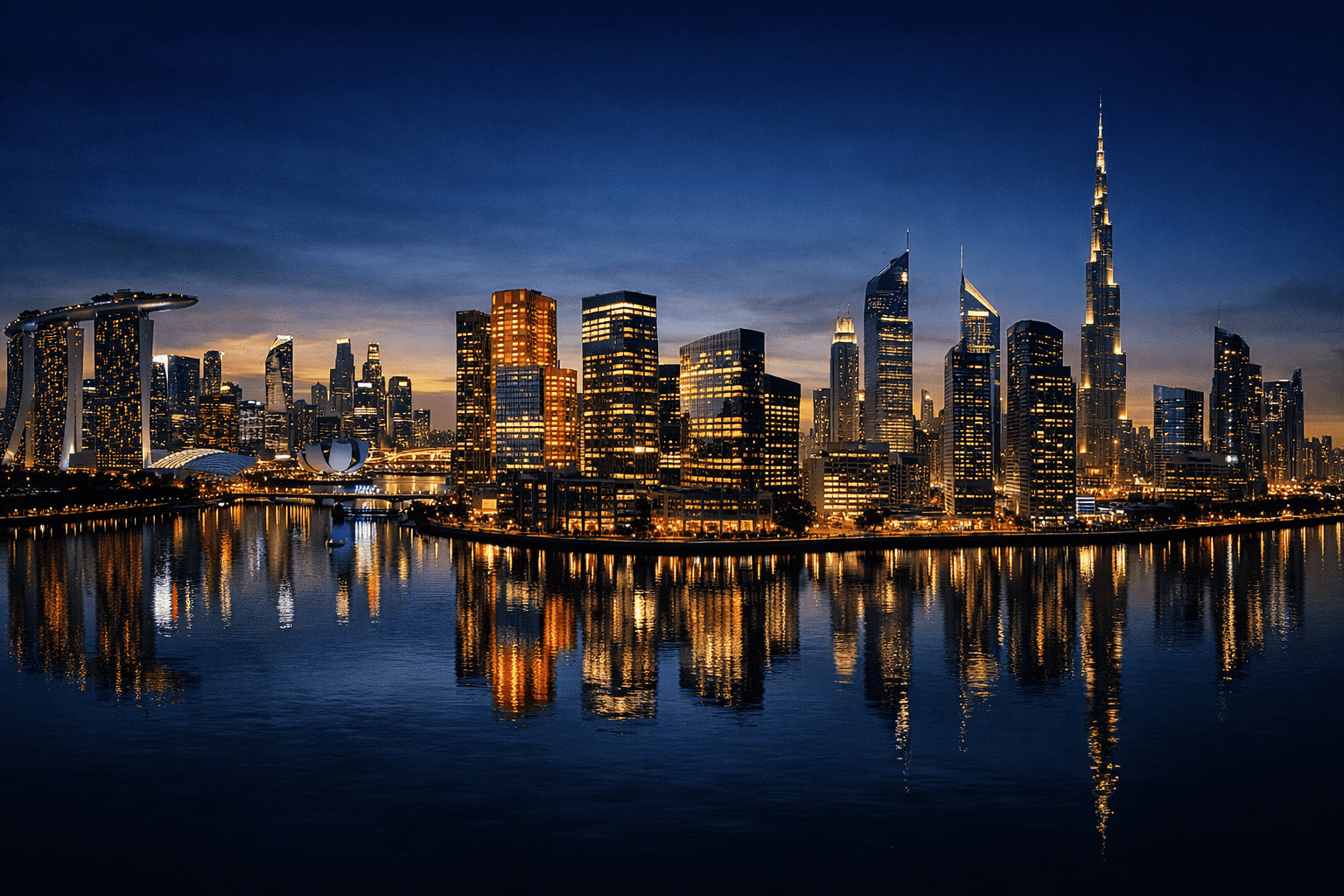 Cross-Border Outbound M&A Tax Structuring — interconnected global financial districts